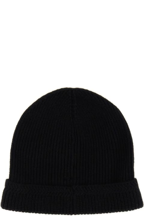 Tom Ford Hats for Men Tom Ford Tf Patch Ribbed Beanie