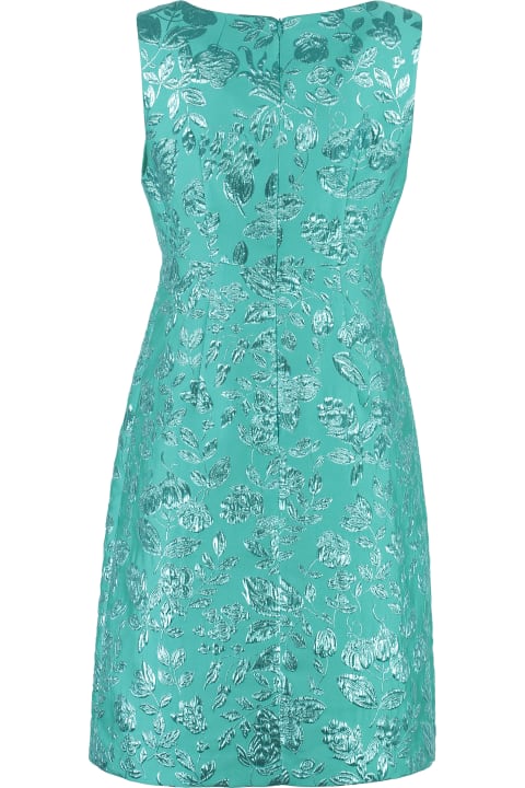 Homeware Parosh Lamé Jacquard Mini Dress