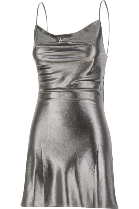 Clothing for Women Rotate by Birger Christensen "metallic Mini Slip Dress"