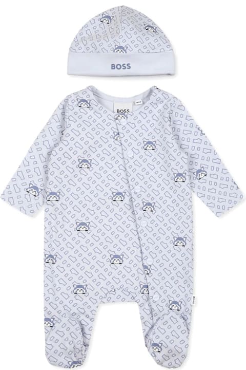 Bodysuits & Sets for Baby Girls Hugo Boss Tutina Con Logo