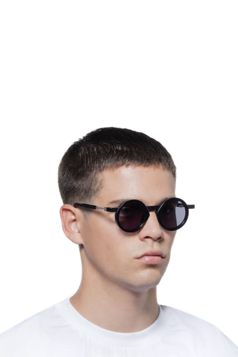 VAVA Eyewear for Men VAVA Wl0040 White Label Crystal Blue Matte Sunglasses