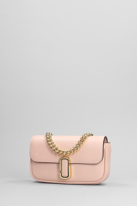 Marc Jacobs for Women Marc Jacobs Shoulder Bag In Rose-pink Leather