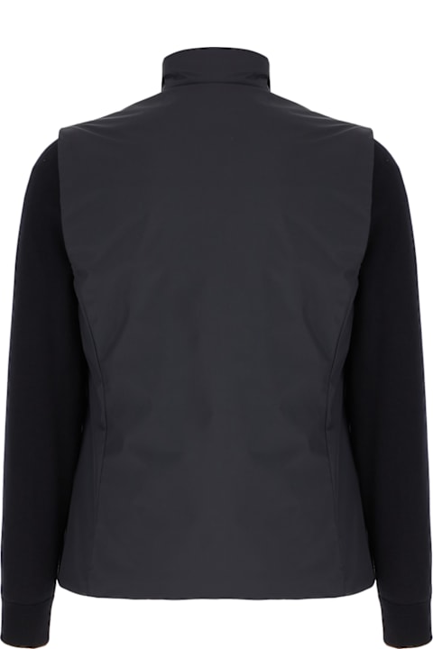 Moorer for Men Moorer Navy Blue Polyester Jacket