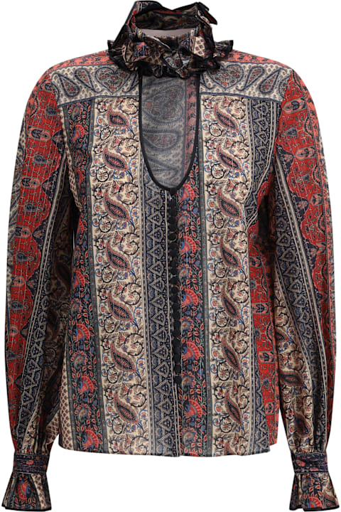 Valentino for Women Valentino Paisley Print Shirt