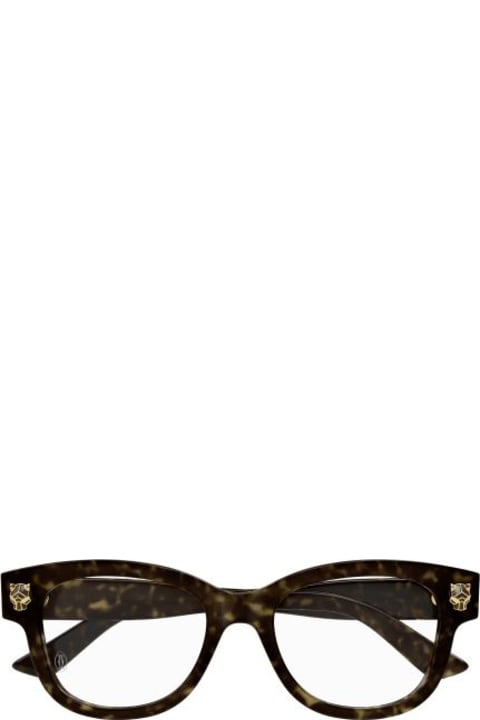 Eyewear for Women Cartier Eyewear Ct0373o002 Havana Havana Transpa