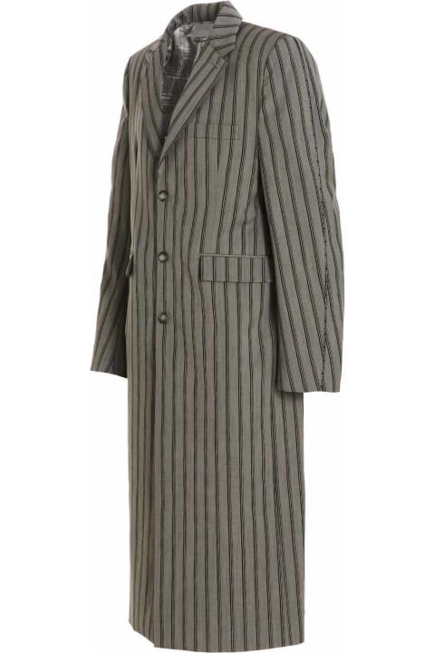 VTMNTS for Men VTMNTS Striped Long Coat