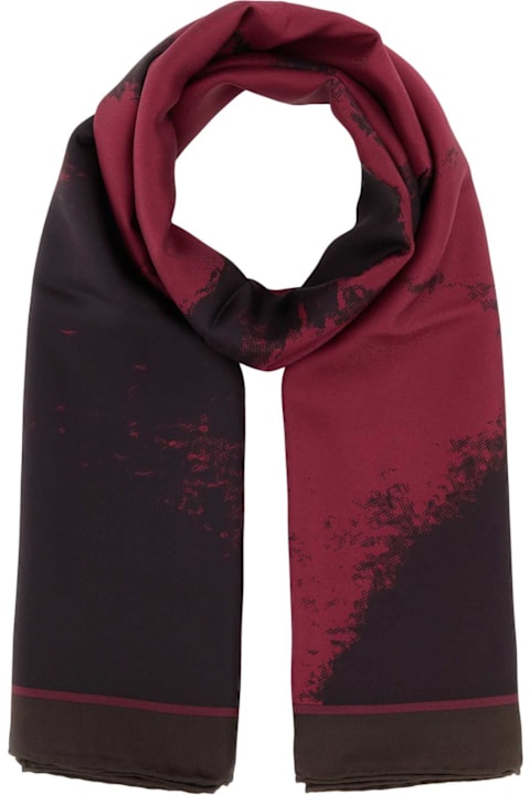 Alexander McQueen Scarves & Wraps for Men Alexander McQueen Printed Twill Foulard