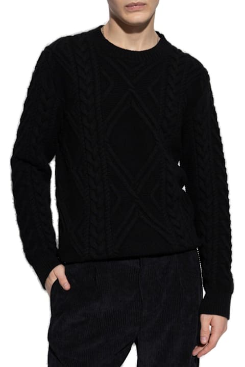 Dolce & Gabbana Clothing for Men Dolce & Gabbana Cable Knitted Crewneck Jumper