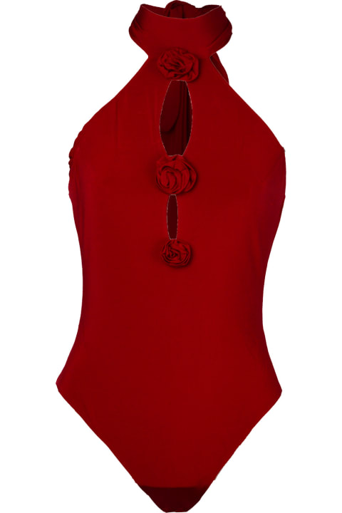 Underwear & Nightwear for Women Magda Butrym Cut-out Detail Halterneck Bodysuit