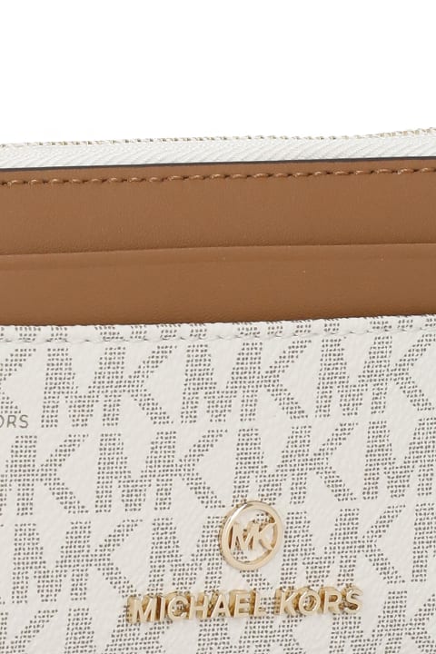 Michael Kors Jet Set Charm White Zip Wallet 34S1GT9Z1B-149 - Women's  accessories - Accessories