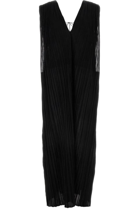 Clothing for Women Jil Sander Black Silk Oversize Dress