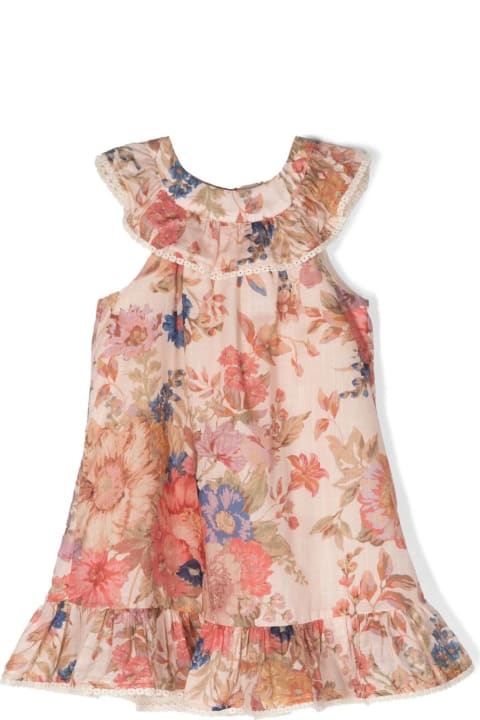 Dresses for Girls Zimmermann Abito Audrey A Fiori