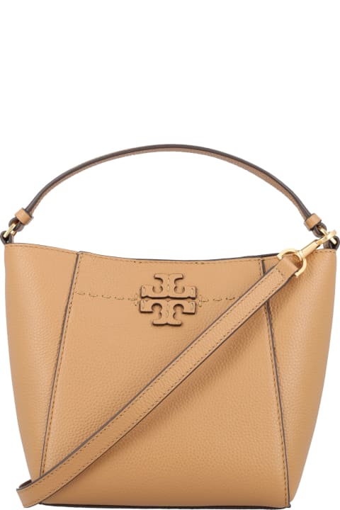Tory Burch Totes for Women Tory Burch Small Mcgraw Bucket Bag