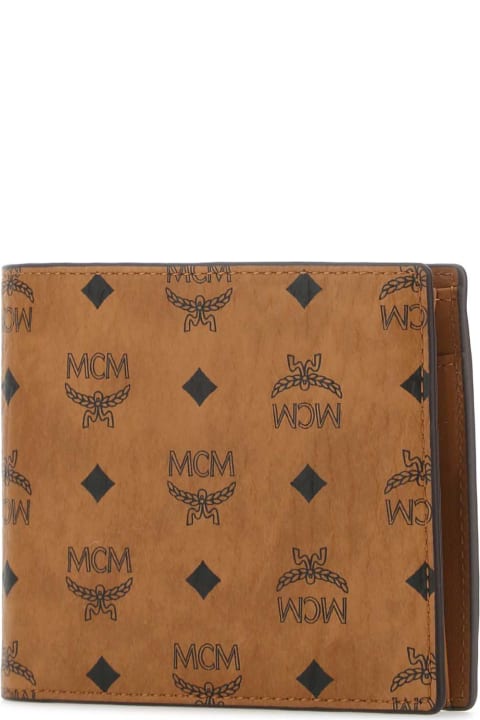 MCM Wallets for Men MCM Printed Canvas Wallet
