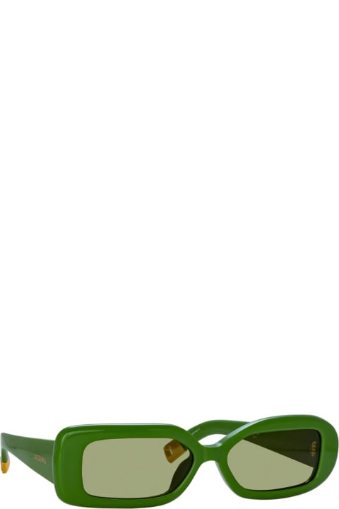 Jacquemus Accessories for Men Jacquemus Rond Carre - Jade Green Sunglasses