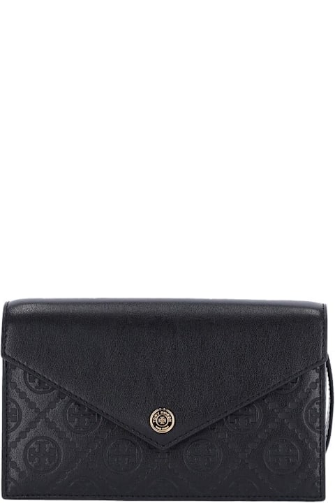 Tory Burch محافظ لـ السيدات Tory Burch 't Monogram' Chain Wallet