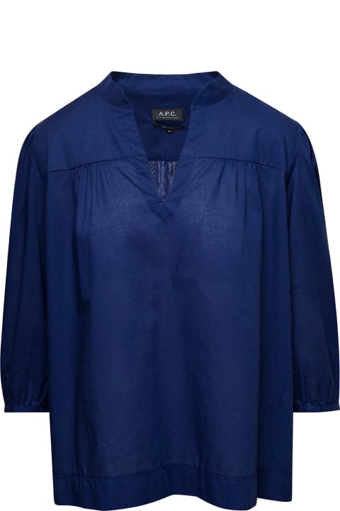 A.P.C. Topwear for Women A.P.C. Teresa Blouse With Three-quarter Sleeves