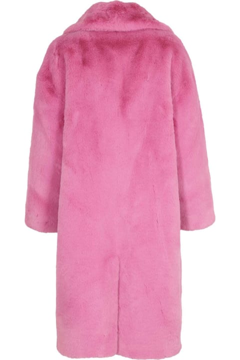 Katie Wear & Care Faux Fur Long Duster Coat