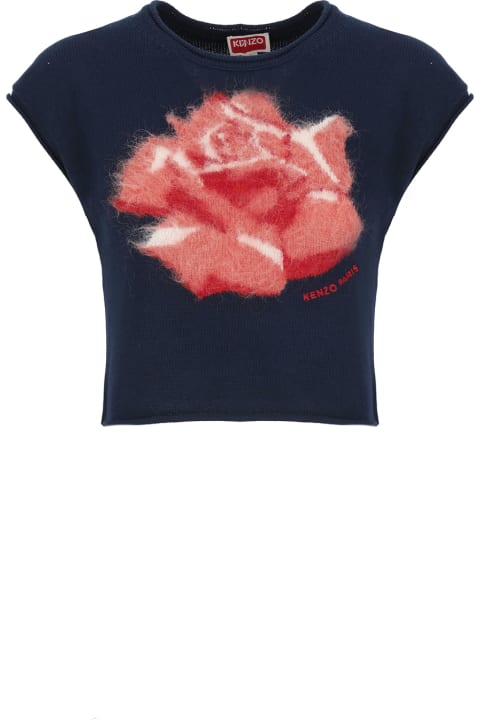 Kenzo Topwear for Women Kenzo Rose Sweater