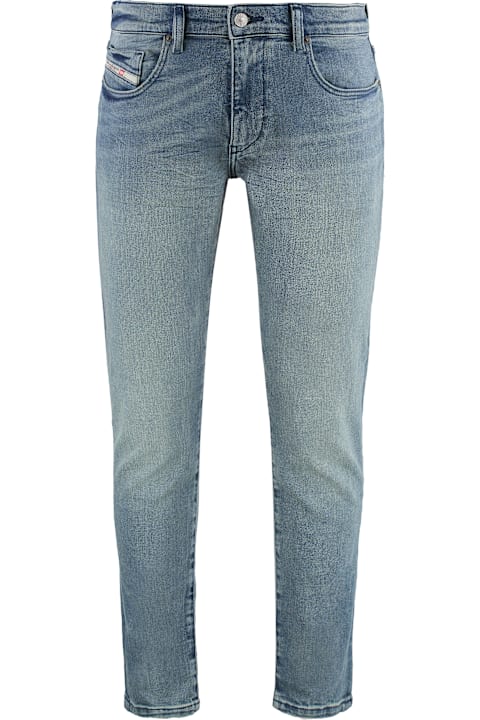 الجينز لـ القسم الرجالي Diesel 2019 D-strukt 0bmbw Slim Fit Jeans
