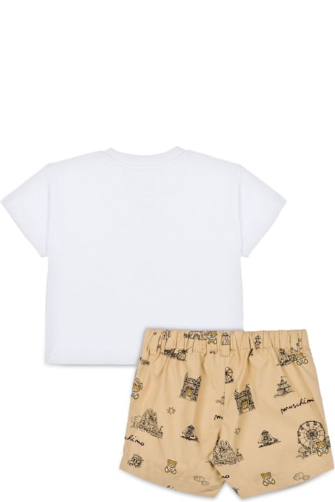 Moschino Bodysuits & Sets for Baby Boys Moschino T-shirt And Shorts Set