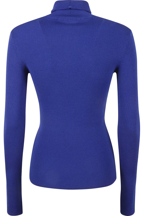 Homeware Burberry Logo Detail Slim Turtleneck Sweater