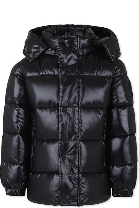 Homeware Save the Duck Black Down Jacket For Boy