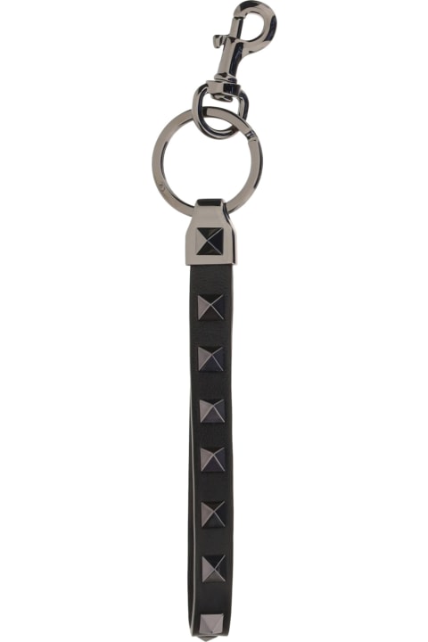 メンズ キーリング Valentino Garavani Valentino Garavani Rockstud Key Ring