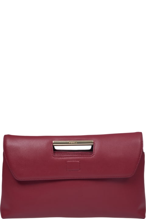 Homeware Furla Giada Leather Pouch Bag