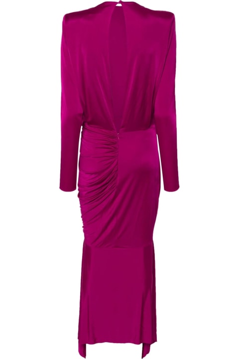 Alexandre Vauthier Dresses for Women Alexandre Vauthier Fuchsia Pink Stretch-design Dress