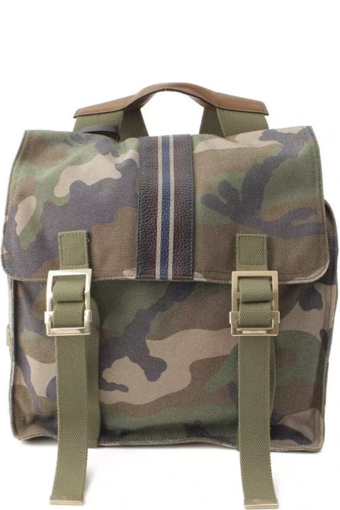 Fashion for Men Valentino Garavani Military Canvas Backpack