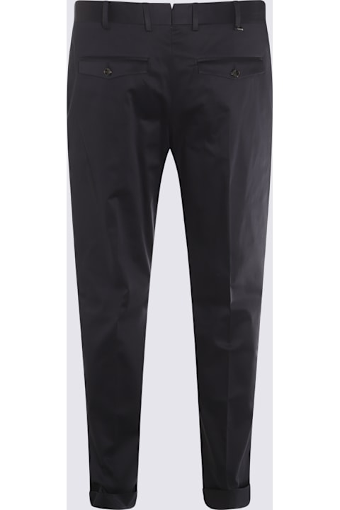 PT Torino الملابس لـ القسم الرجالي PT Torino Naavy Blue Cotton Pants