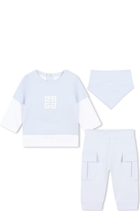 Givenchy Bodysuits & Sets for Baby Boys Givenchy Completo Con Stampa