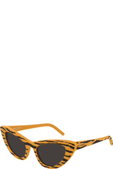 Fashion for Women Saint Laurent Eyewear Sl 213 Lily010 Yellow Yellow Black