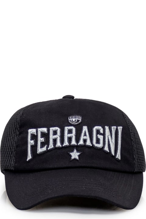 Hats for Women Chiara Ferragni Logo Cap
