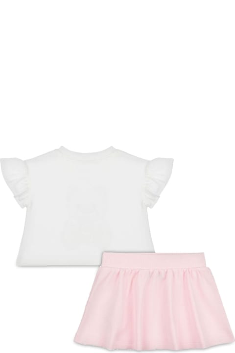 Bodysuits & Sets for Baby Girls Moschino T-shirt And Skirt Set