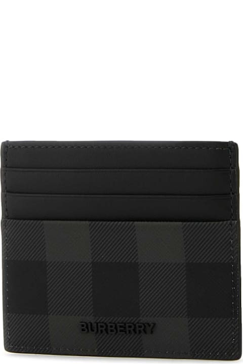 Burberry Printed Canvas Card Holder