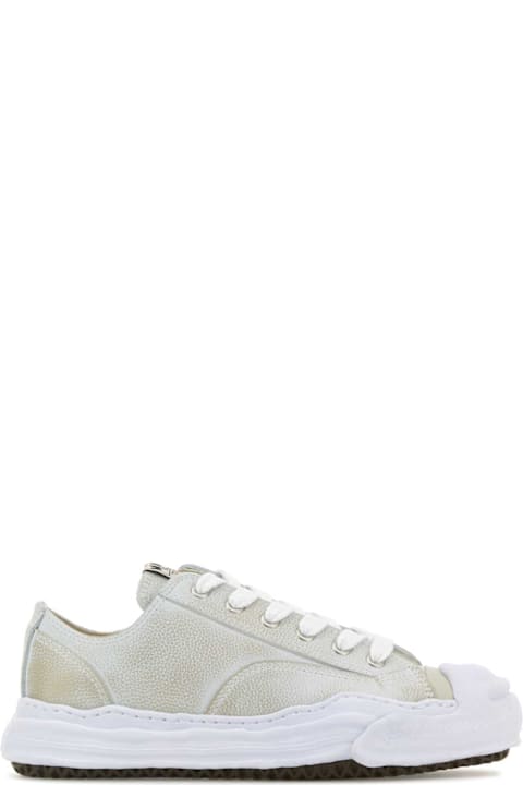 Mihara Yasuhiro Sneakers for Men Mihara Yasuhiro Ivory Leather Sneakers