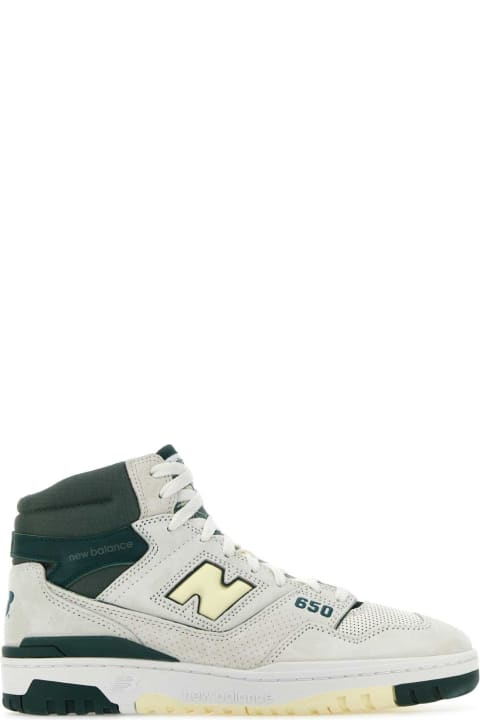 Fashion for Men New Balance Multicolor Leather And Suede 650 Sneakers