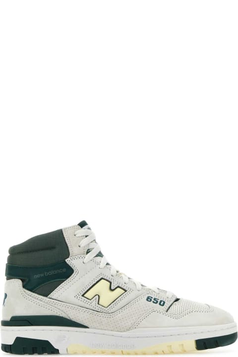Homeware New Balance Multicolor Leather And Suede 650 Sneakers