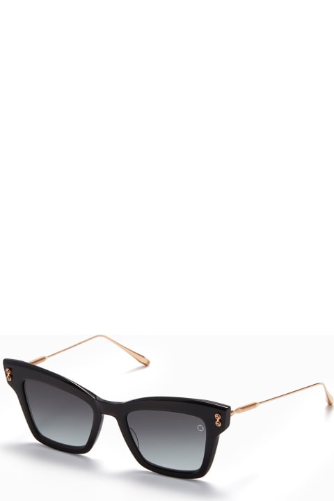 Innes - Black / White Gold Sunglasses