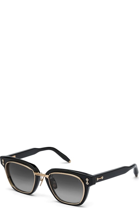 Akoni Eyewear for Men Akoni Apollo - Black / Brushed 12k Gold / Asian Fit Sunglasses