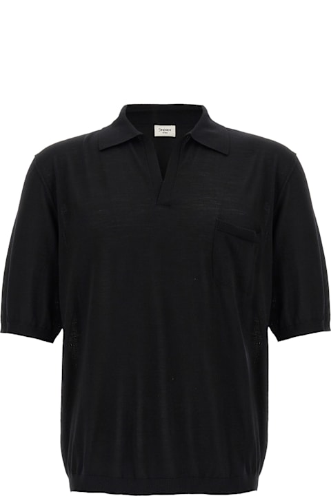 Fashion for Men Saint Laurent Wool Polo Shirt