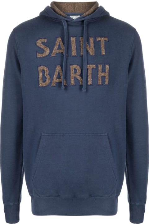 MC2 Saint Barth Fleeces & Tracksuits for Men MC2 Saint Barth Tribeca Hooded Fleece Sweatshirt