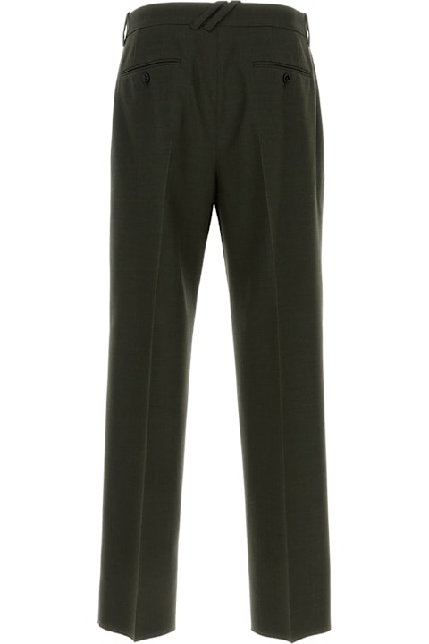 Homeware Burberry Bottle Green Wool Pant