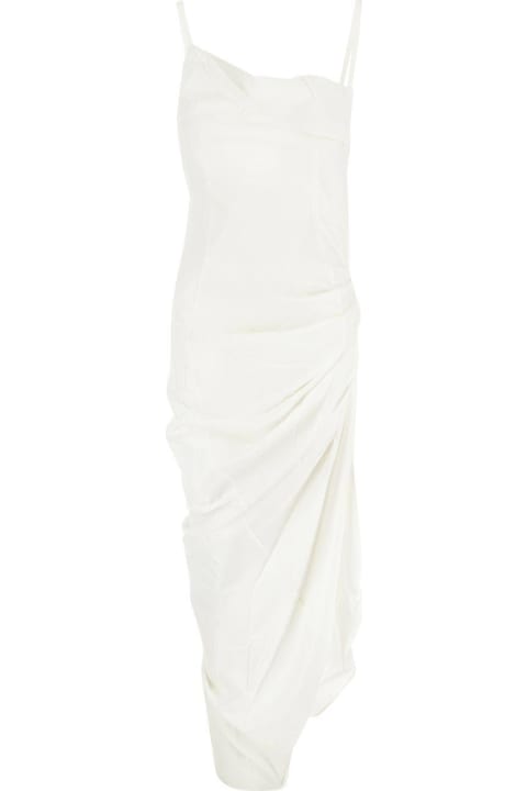 Dresses for Women Jacquemus Asymmetric Midi Dress