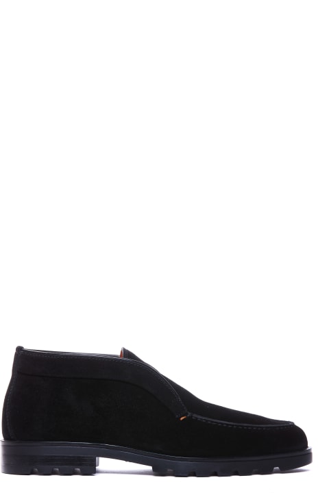 Santoni Loafers & Boat Shoes for Men Santoni Desert Boot