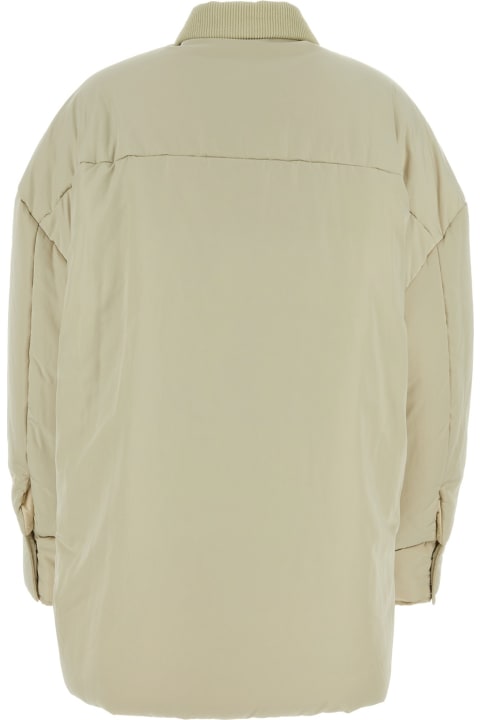 The Attico for Women The Attico Sand Polyester Oversize Padded Jacket