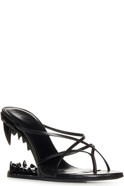 GCDS Sandals for Women GCDS Morso Wedge Heel Slip-on Mules