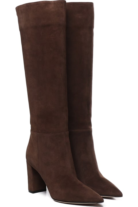Boots for Women Gianvito Rossi Lyell Boots In Calfskin